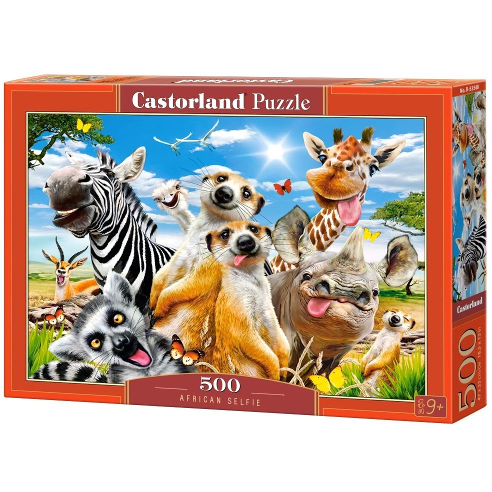 Castorland, Африканско селфи, пъзел 500 части