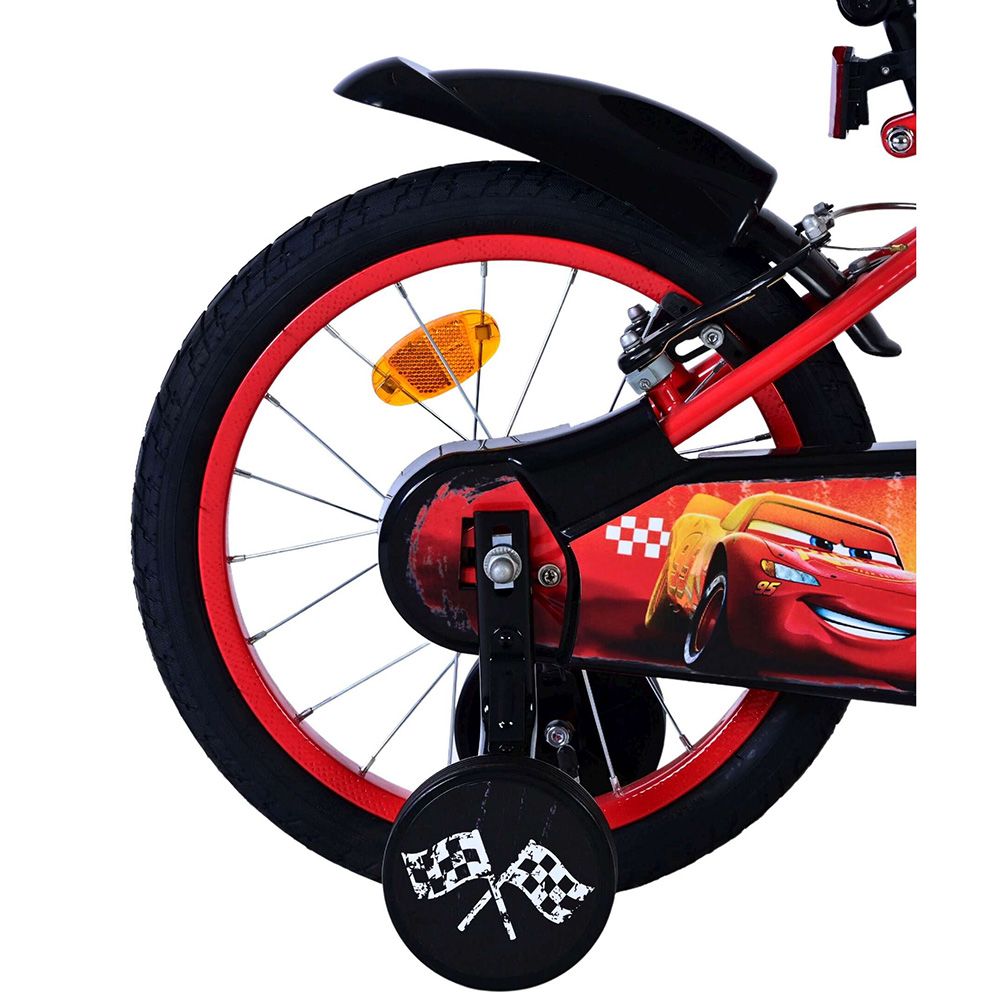 Детски велосипед с помощни колела, Дисни Колите, 16 инча