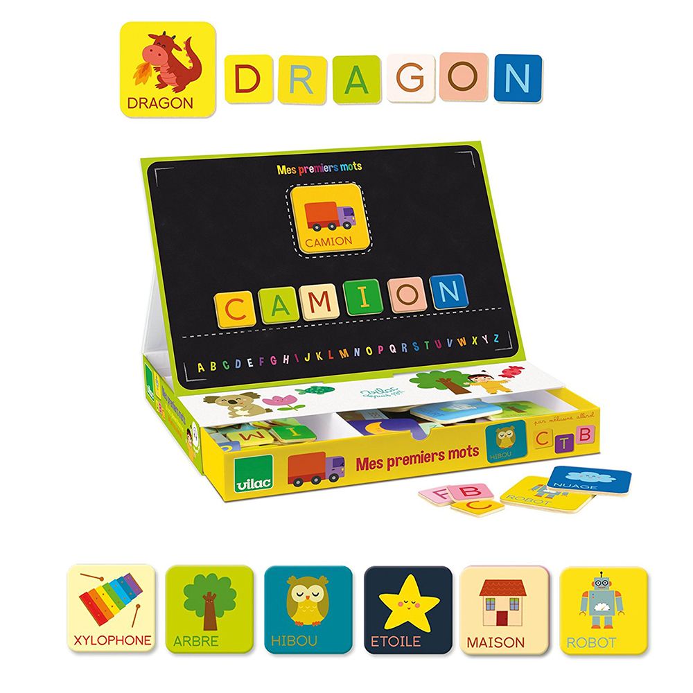 Vilac, Игра с магнити, Моите първи думи, на френски език