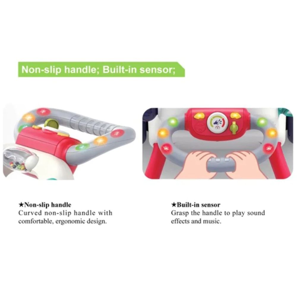 Детска образователна проходилка с музика и светлина, Автомобил