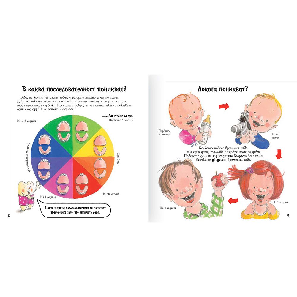 Ново зъбче имам аз! Първа книга за зъбите