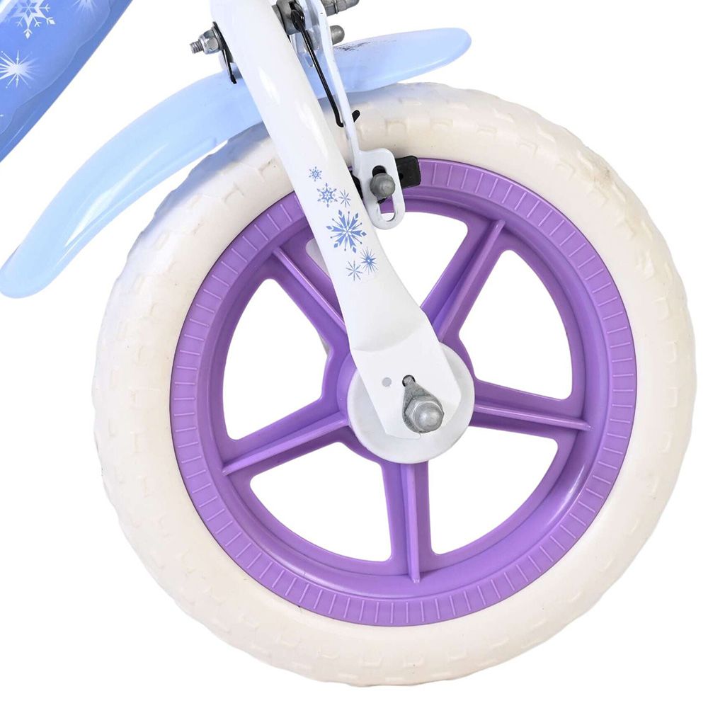 Детски велосипед с помощни колела, Disney Frozen, 12 инча