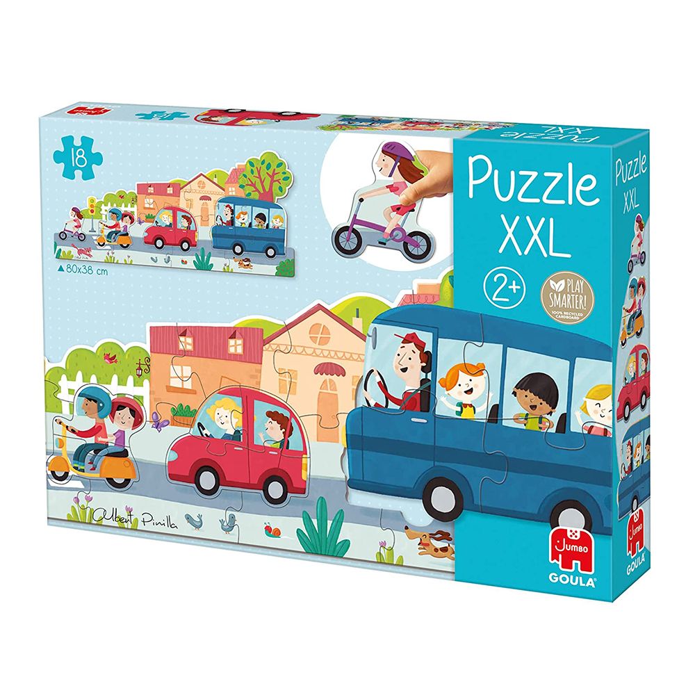 Goula, Прогресивен пъзел град, 18 XXL части