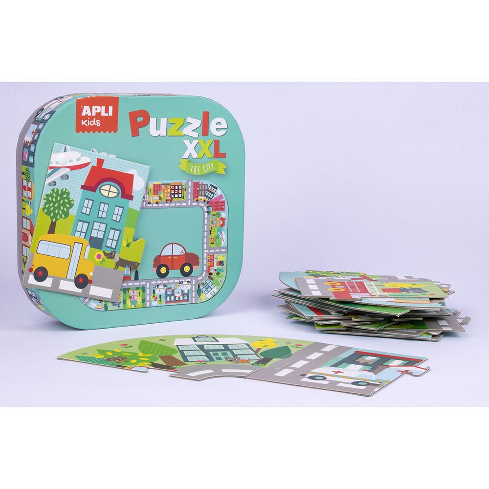 Занимателен пъзел, Градът на животните, 20 елемента