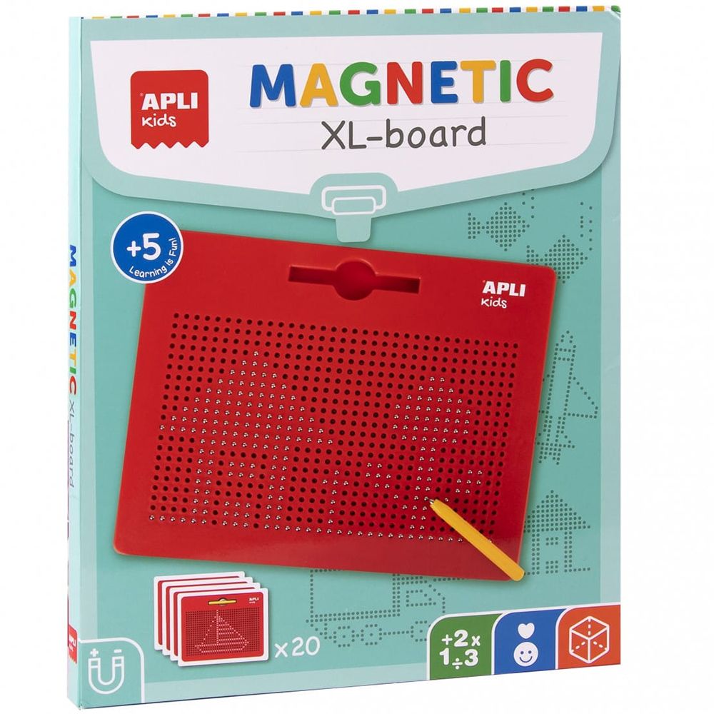 Apli kids, Образователна магнитна XL дъска, Премести топчето!
