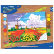 Рисуване по номера, Лалетата на Амстердам, голям размер