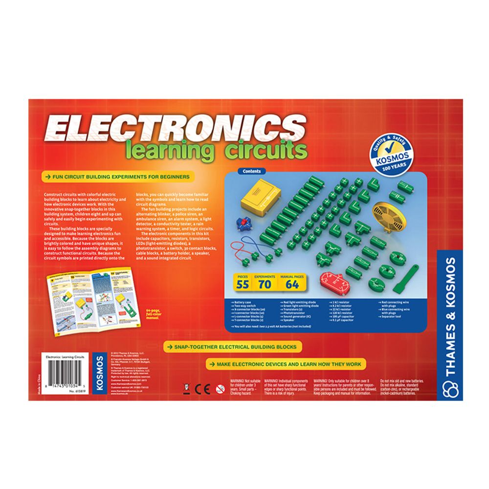 Комплект с експерименти, Електроника