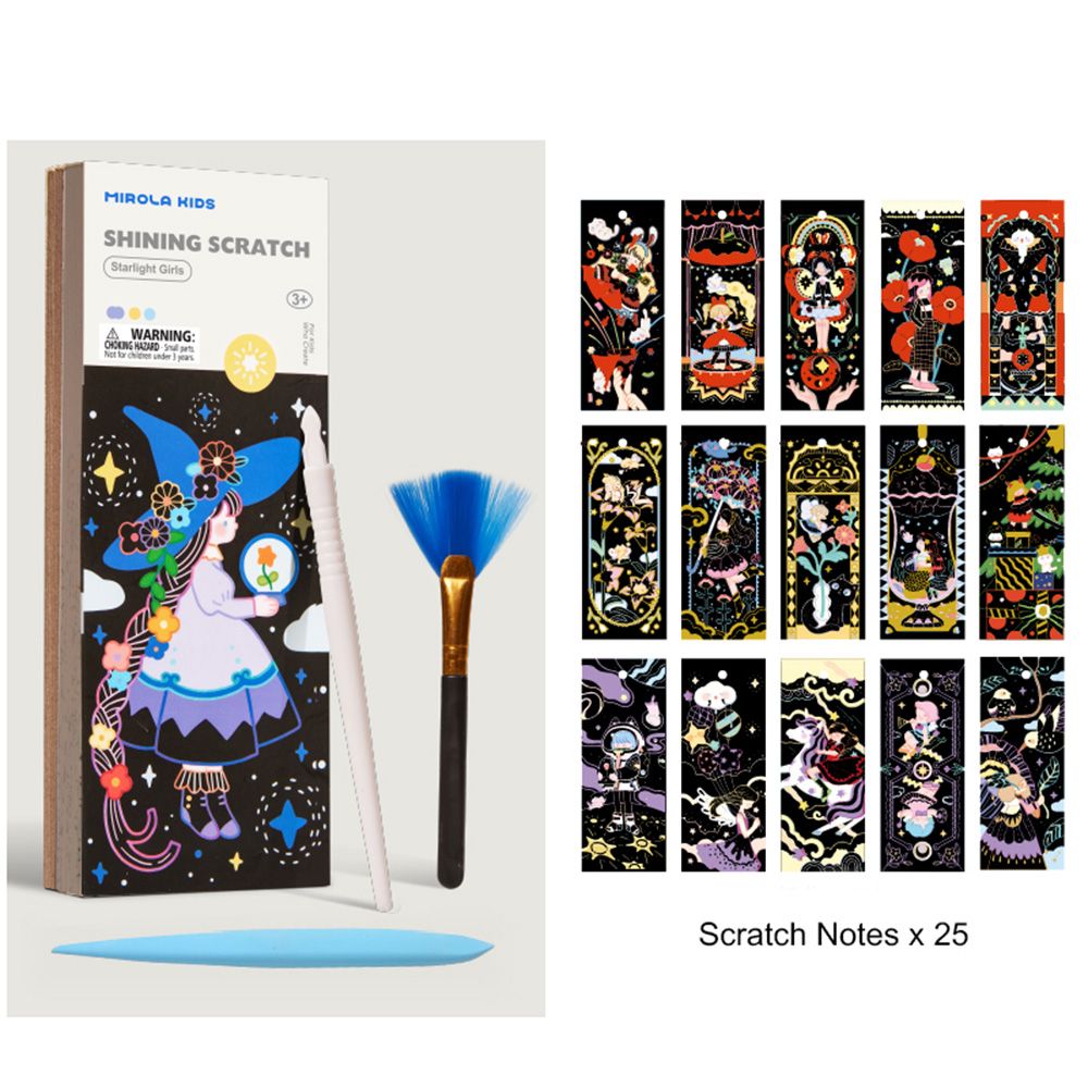 Mirola kids, Скреч картинки, Звездни момичета