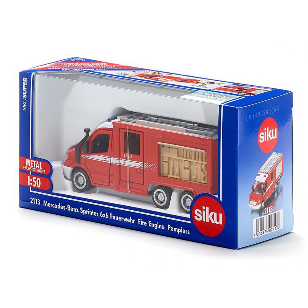 Пожарен микробус Mercedes-Benz Sprinter 6x6