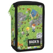 Ученически несесер Pixel Fort, с 3 ципа