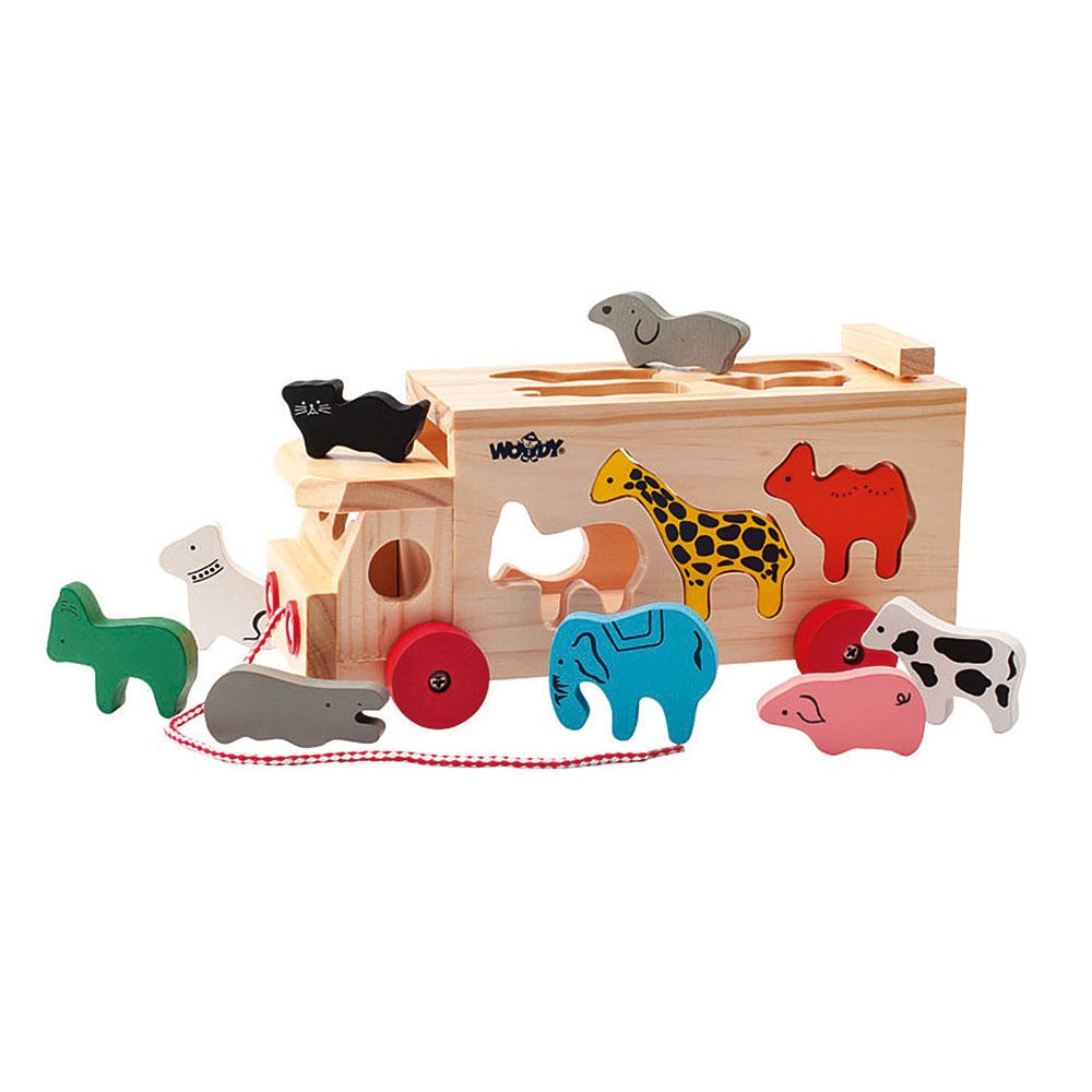 Woodyland, Камион сортер с животни