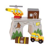 Дървен комплект за спасителни акции в планината