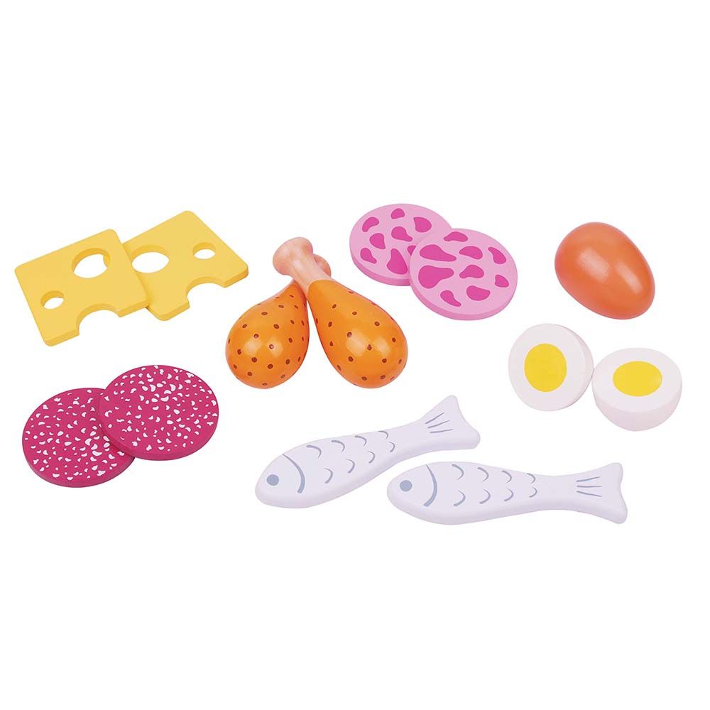 Lelin Toys, Комплект за игра, Хранителни продукти