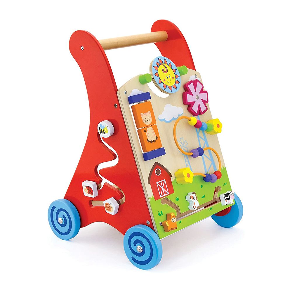 Viga toys, Дървена проходилка, 7 в 1