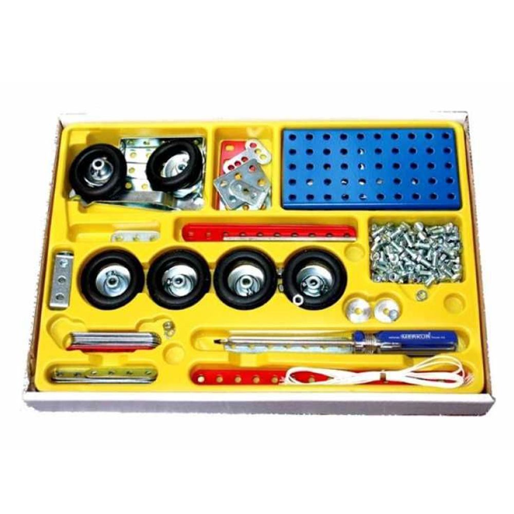 Метален конструктор, Сервизни коли, 10 в 1, 217 части