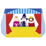 Комплект театър с кукли за пръсти