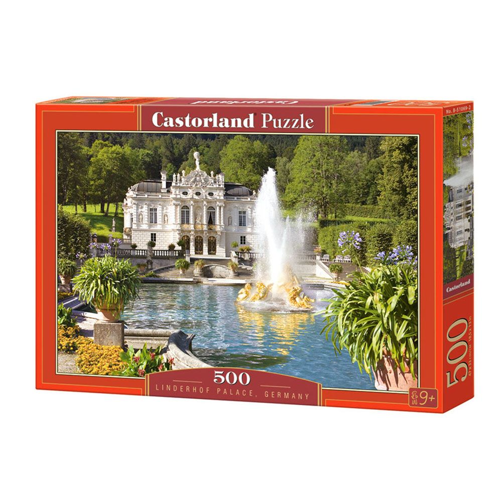 Castorland, Замъкът Линдерхоф, Германия, пъзел 500 части