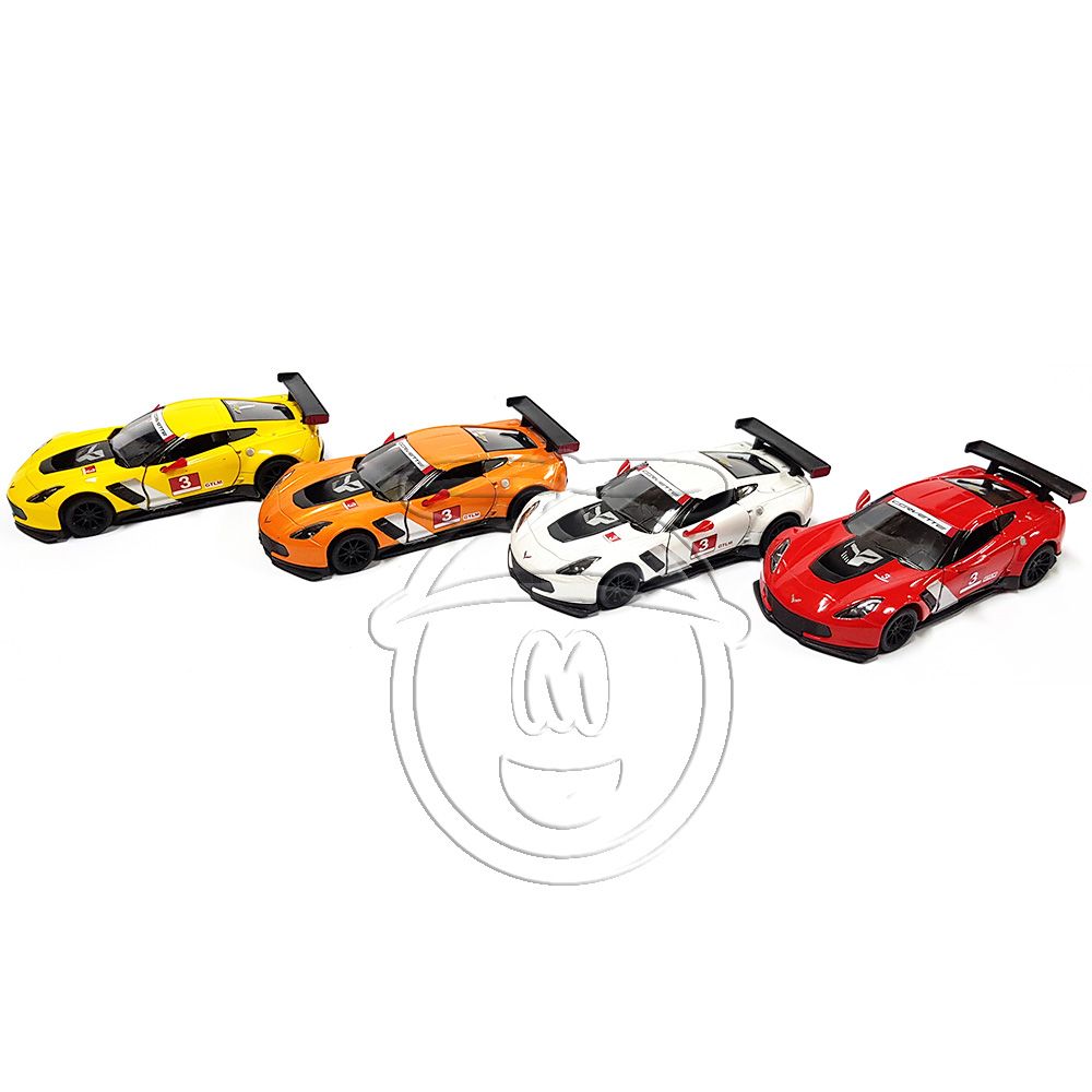Метална кола, Corvette C7.R racing GTLM, бяла