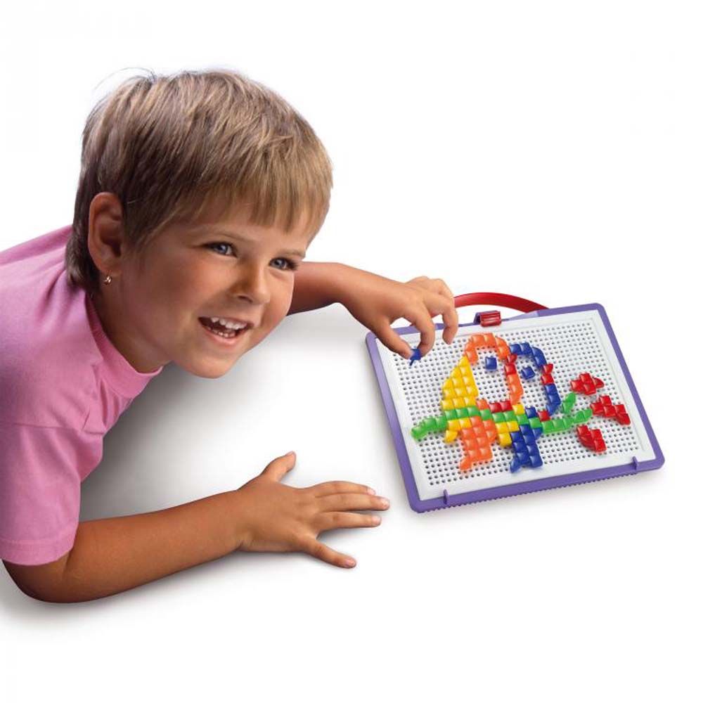0 Мозайка FANTACOLOR PORTABLE SMALL, квадрати и триъгълници, 100 части
