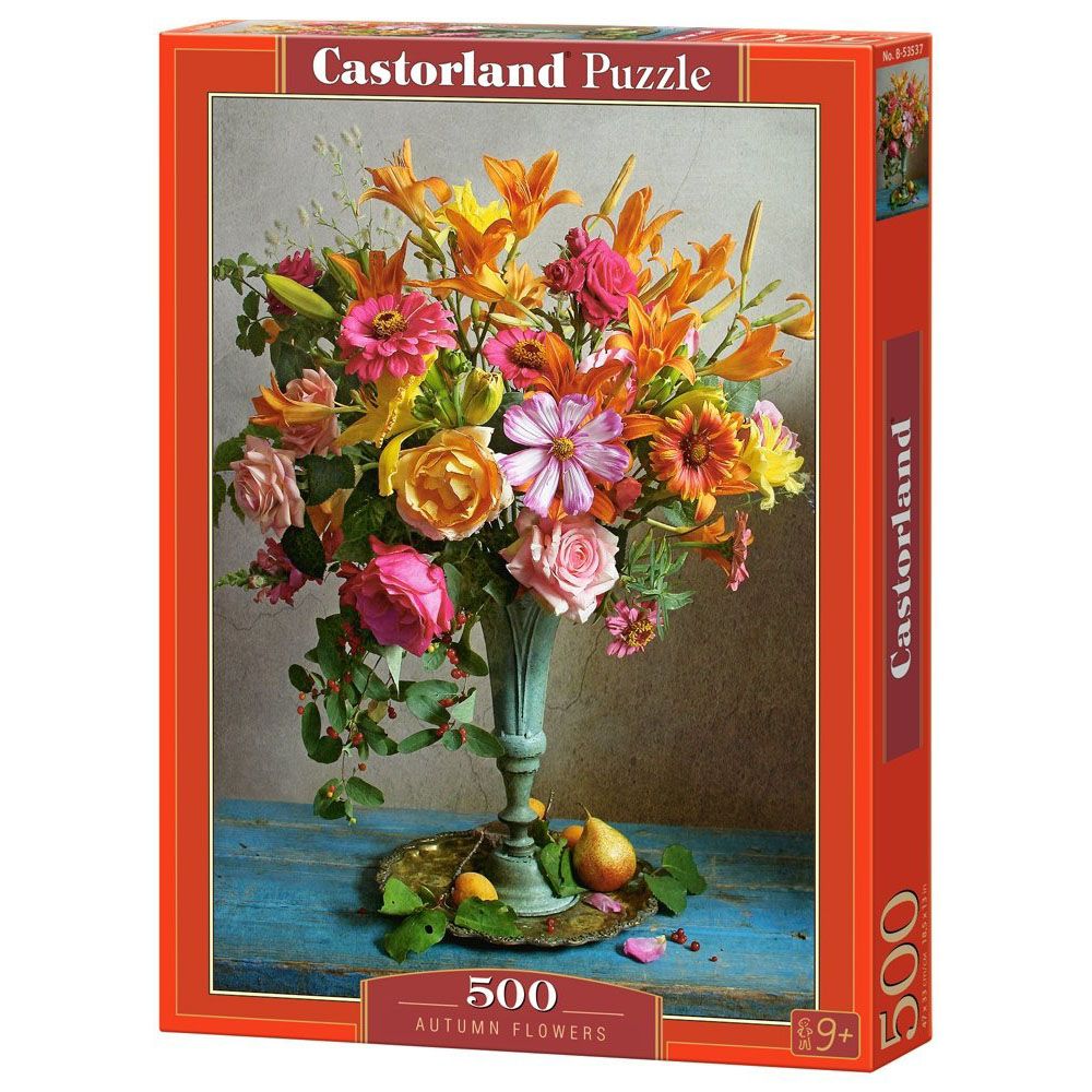 Castorland, Есенни цветя, пъзел 500 части