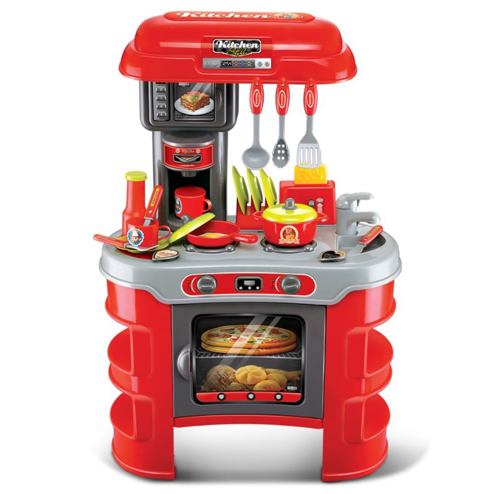 Детска кухня, Kitchen Cook, червена