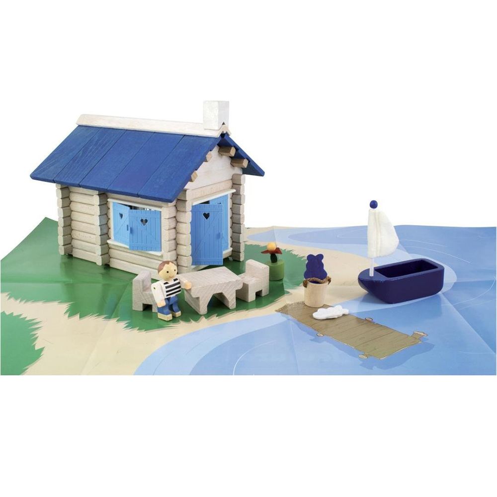 Vilac, Дървен конструктор Къща край морето