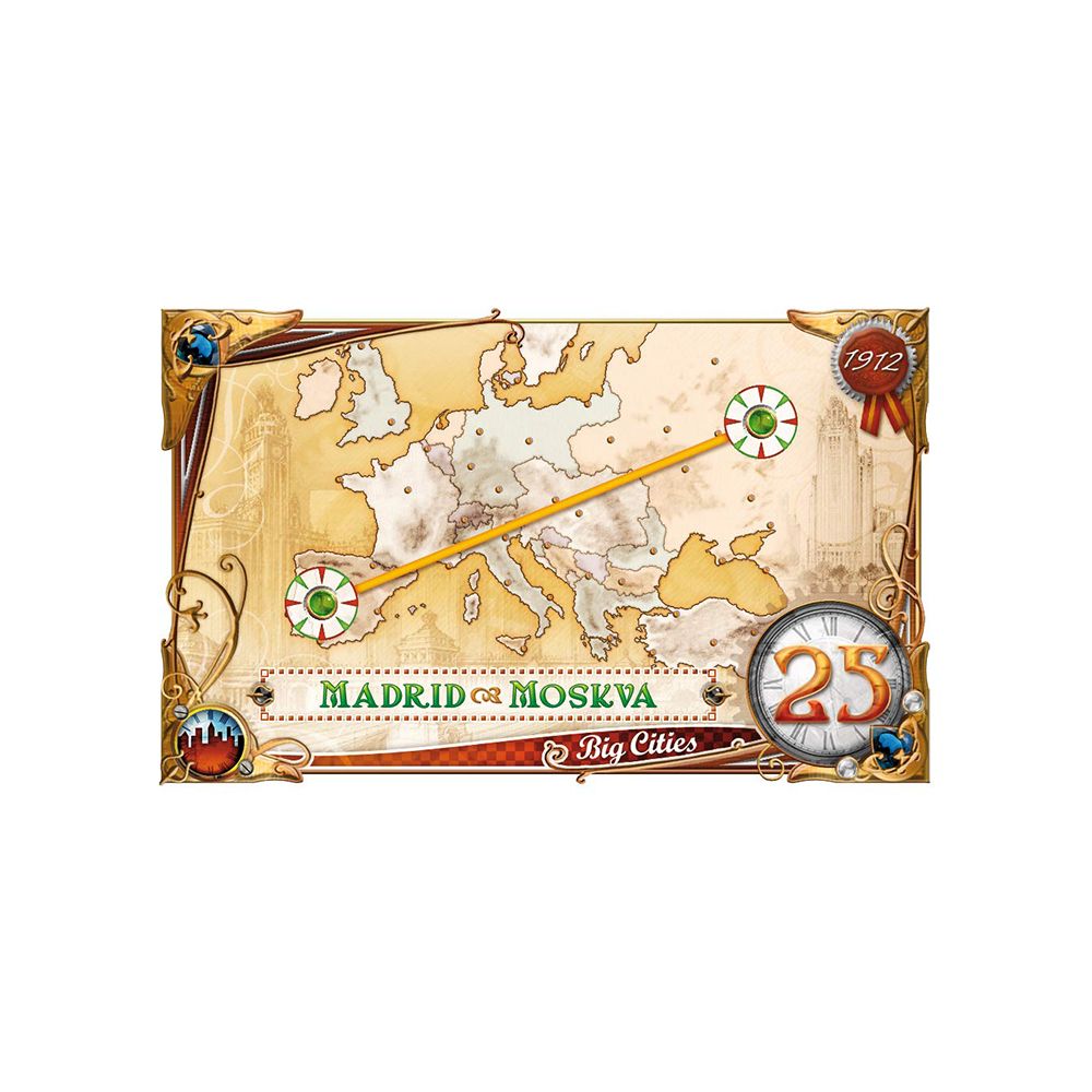 Ticket to Ride Europe 1912, разширение за настолна игра