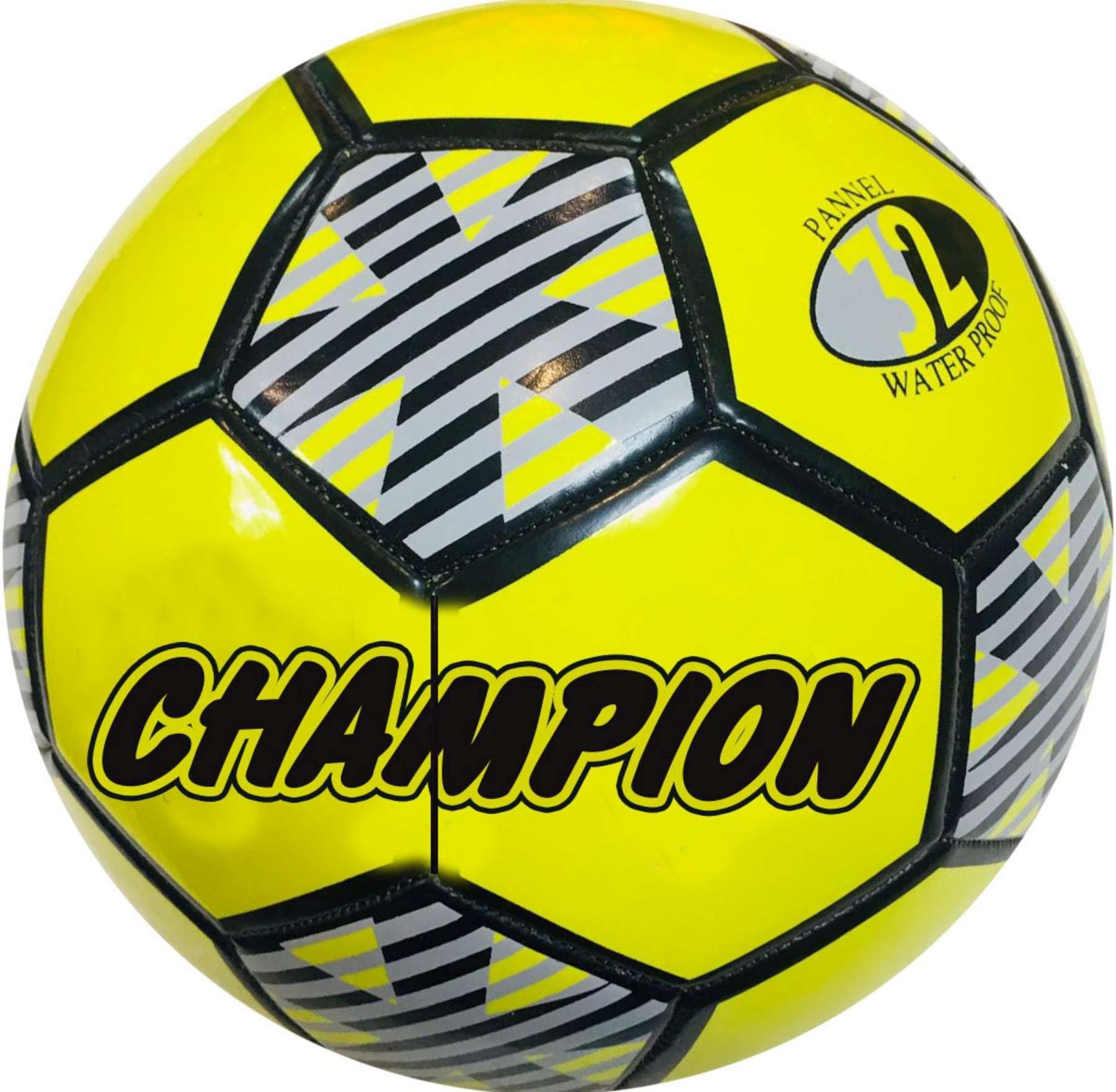 E&L Company, Футболна кожена топка, Champion, жълт