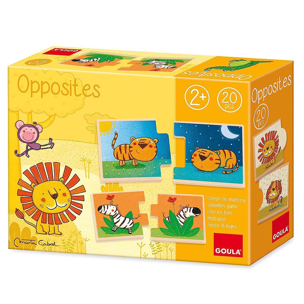 Дървен пъзел с противоположности, Лео, Кралят на джунглата