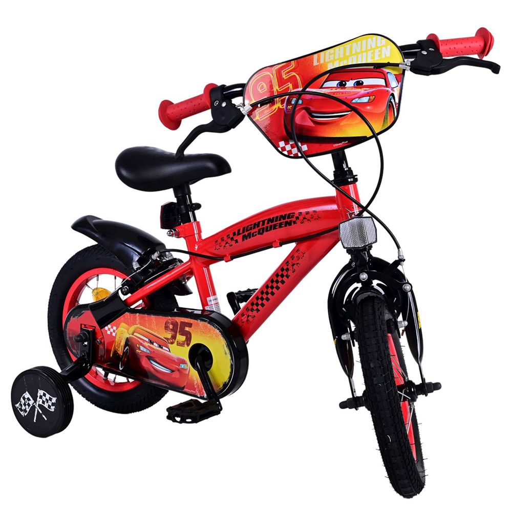 Детски велосипед с помощни колела, Дисни Колите II, 12 инча
