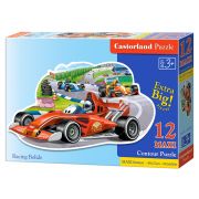 Състезателен болид, пъзел 12 части