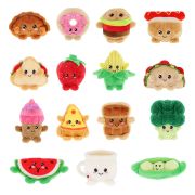 Плюшени играчки Боббълс, Храна, 8 см.,  асортимент