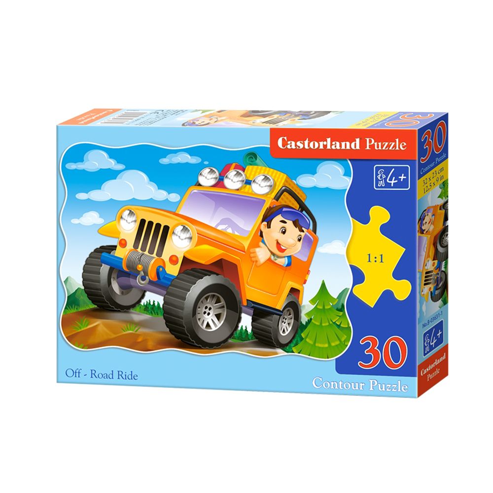 Castorland, Състезание, пъзел 30 части