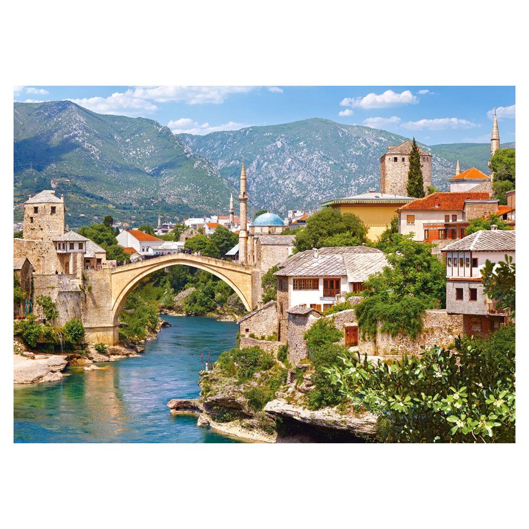 Мостар, Босна и Херцеговина, пъзел 1000 части