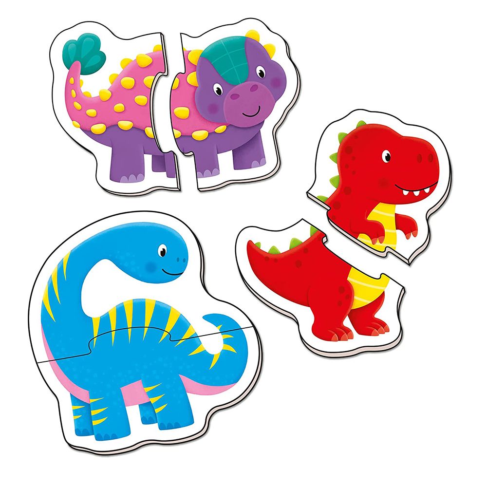 Бебешки пъзел, Динозаври