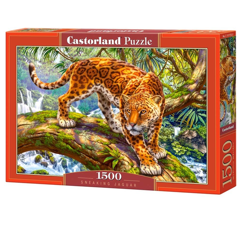 Castorland, Дебнещ ягуар, пъзел 1500 части