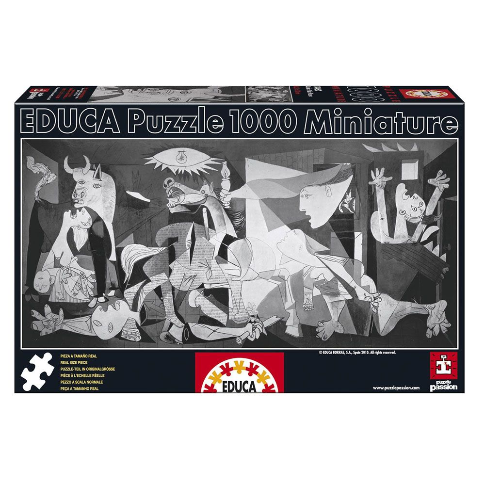 Educa, Герника - миниатюра, пъзел с 1000 части