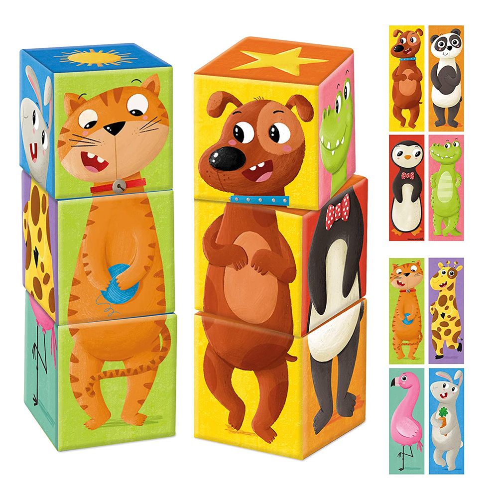 Детски кубчета, Забавни животни