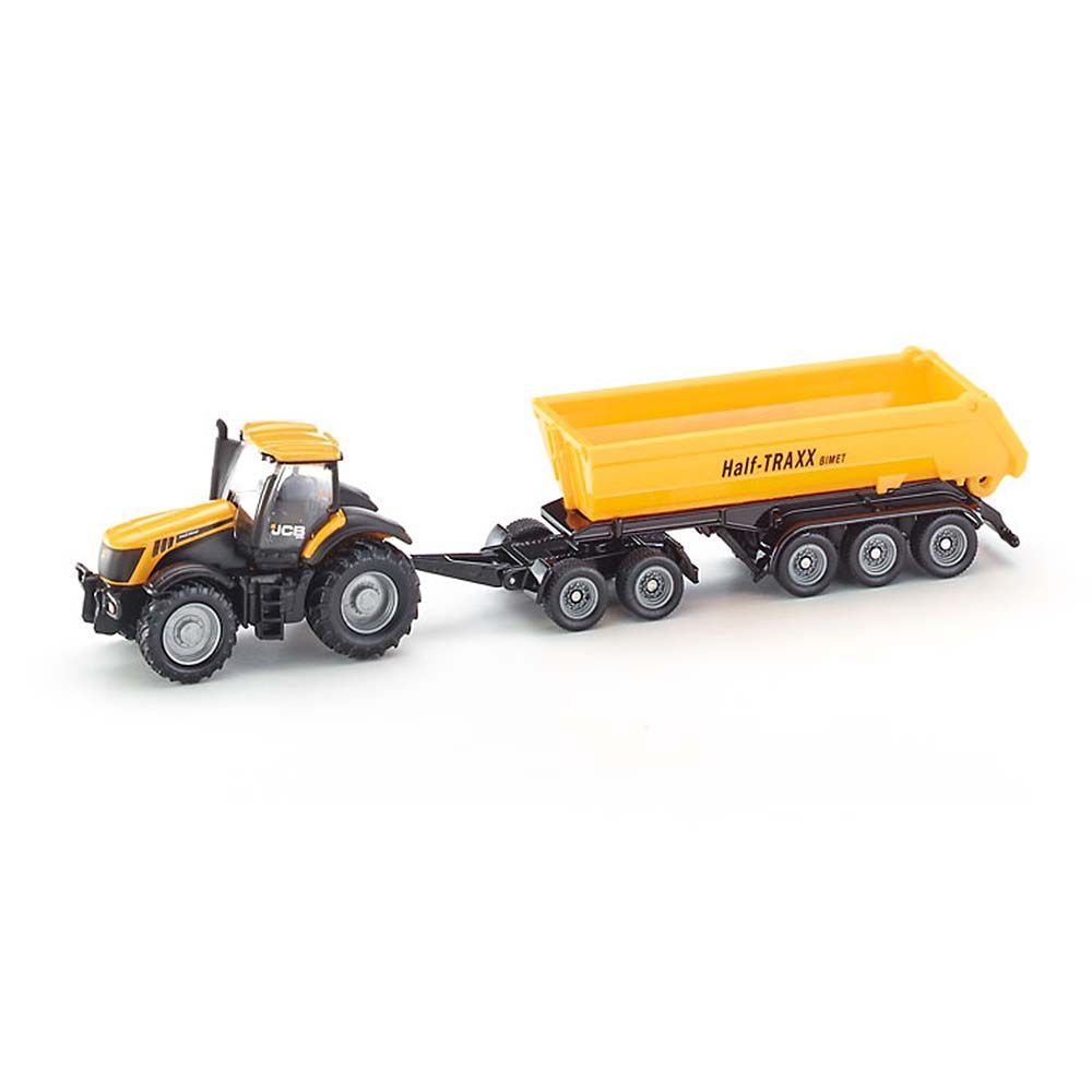 Siku, Трактор с триосно ремарке JCB 8250