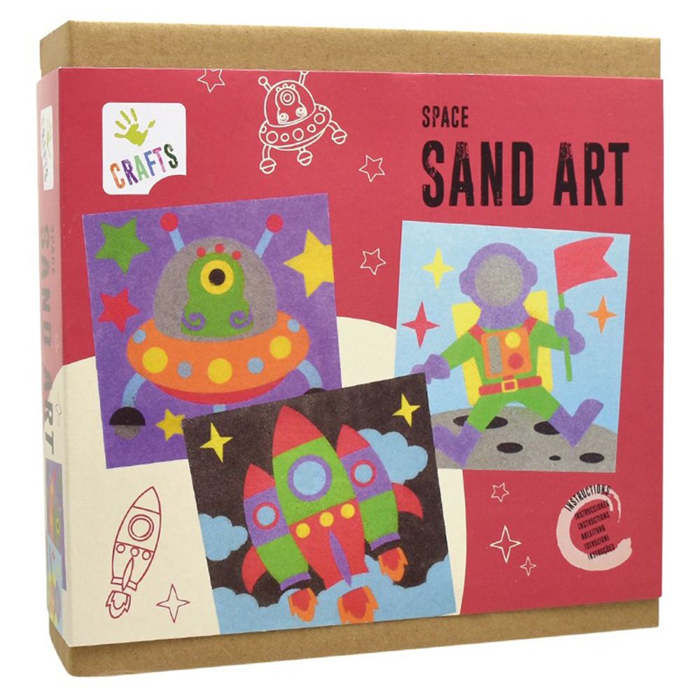 Andreu toys, Космос - комплект за рисуване с цветен пясък