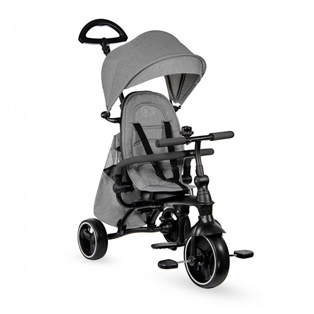 Kinderkraft Jazz Триколка, 4 в 1, сива