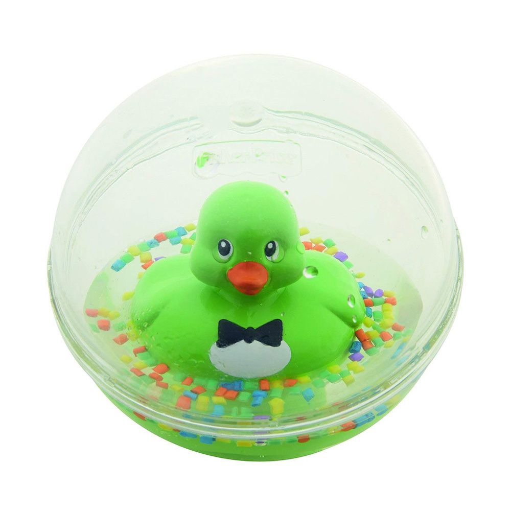 Fisher Price, Забавна топка с плуващо пате, зелено