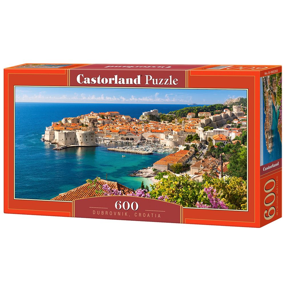 Castorland, Дубровник, Хърватска, панорамен пъзел 600 части