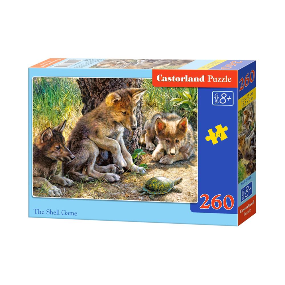 Castorland, Игра с костенурка, пъзел 260 части