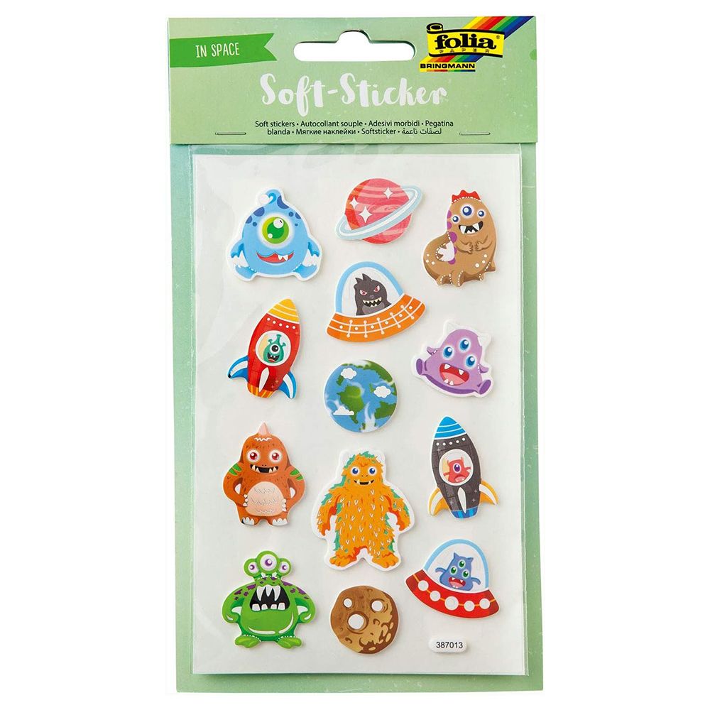 Меки стикери, Космос