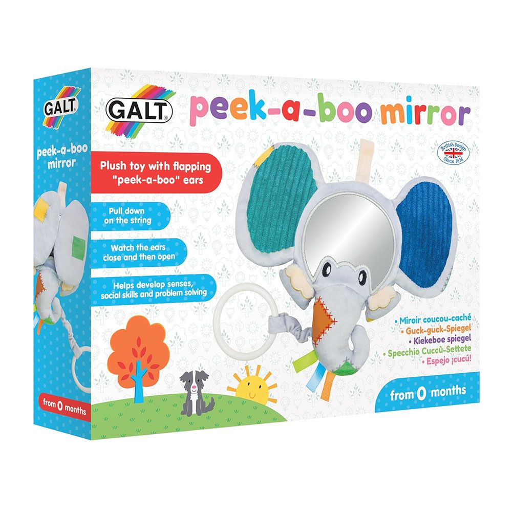 Galt Toys, Бебешко слонче с огледало