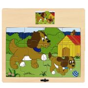 Дървен пъзел, Кучета