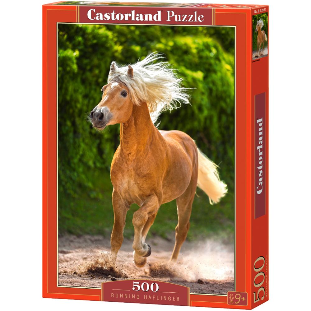 Castorland, В галоп, пъзел 500 части