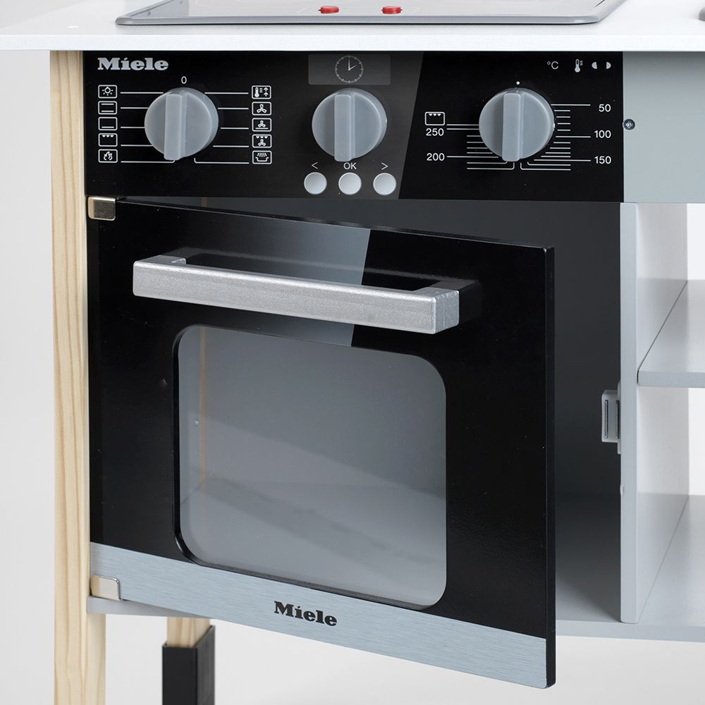Детска дървена кухня Miele Midi, с аксесоари, звук и светлина