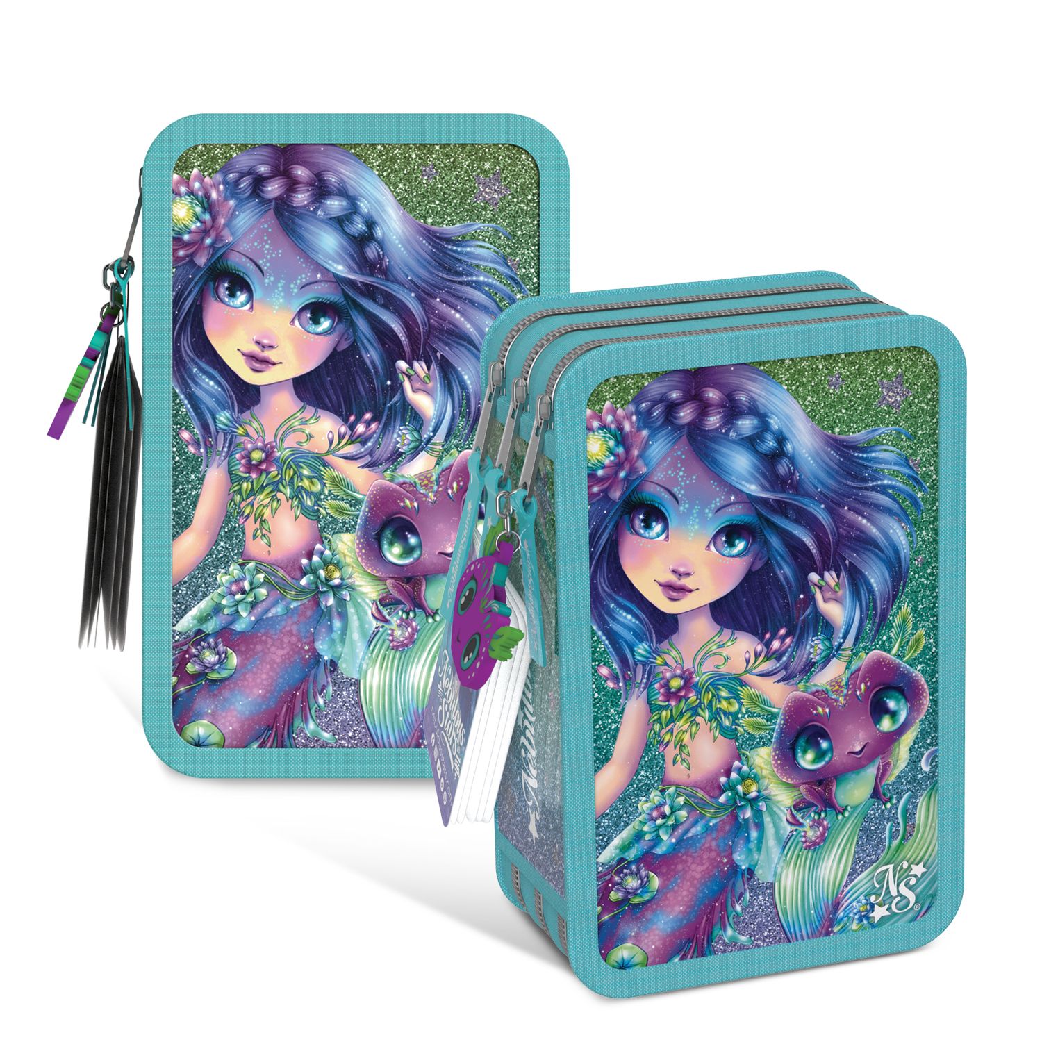 Ученически несесер Ненуфия, С три секции